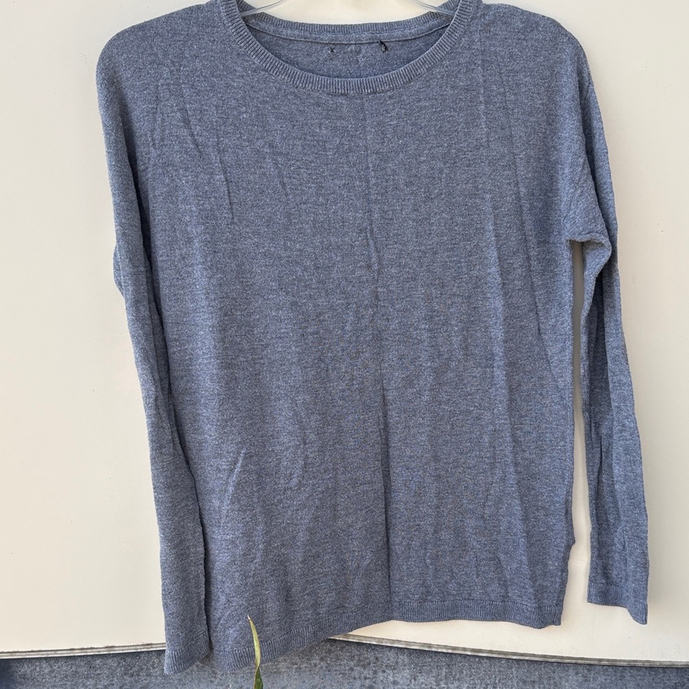 Gray Long Sleeve Sweater